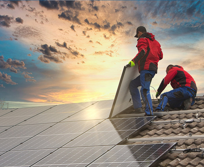 Residential solar installation in Phoenix Arizona by licensed solar contractor